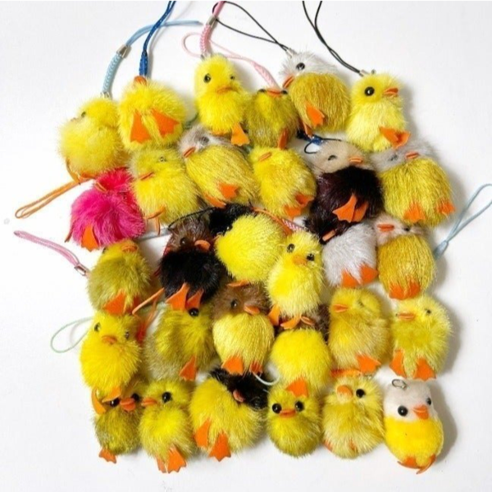 Realistic Chick Key Chain